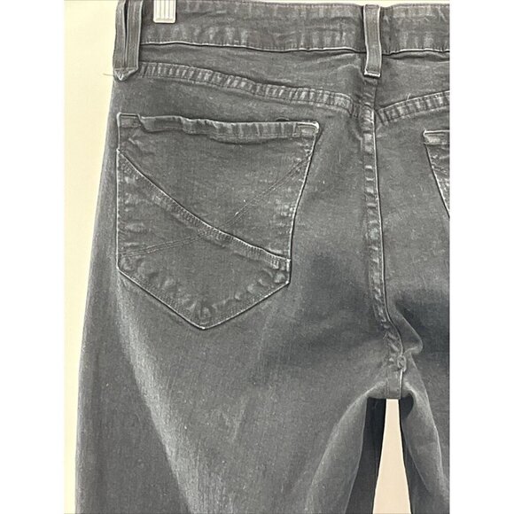 NYDJ Straight Women's Jeans Size 14‎ Blue Dark Wash Lift Tuck Technology 32L - Picture 4 of 10